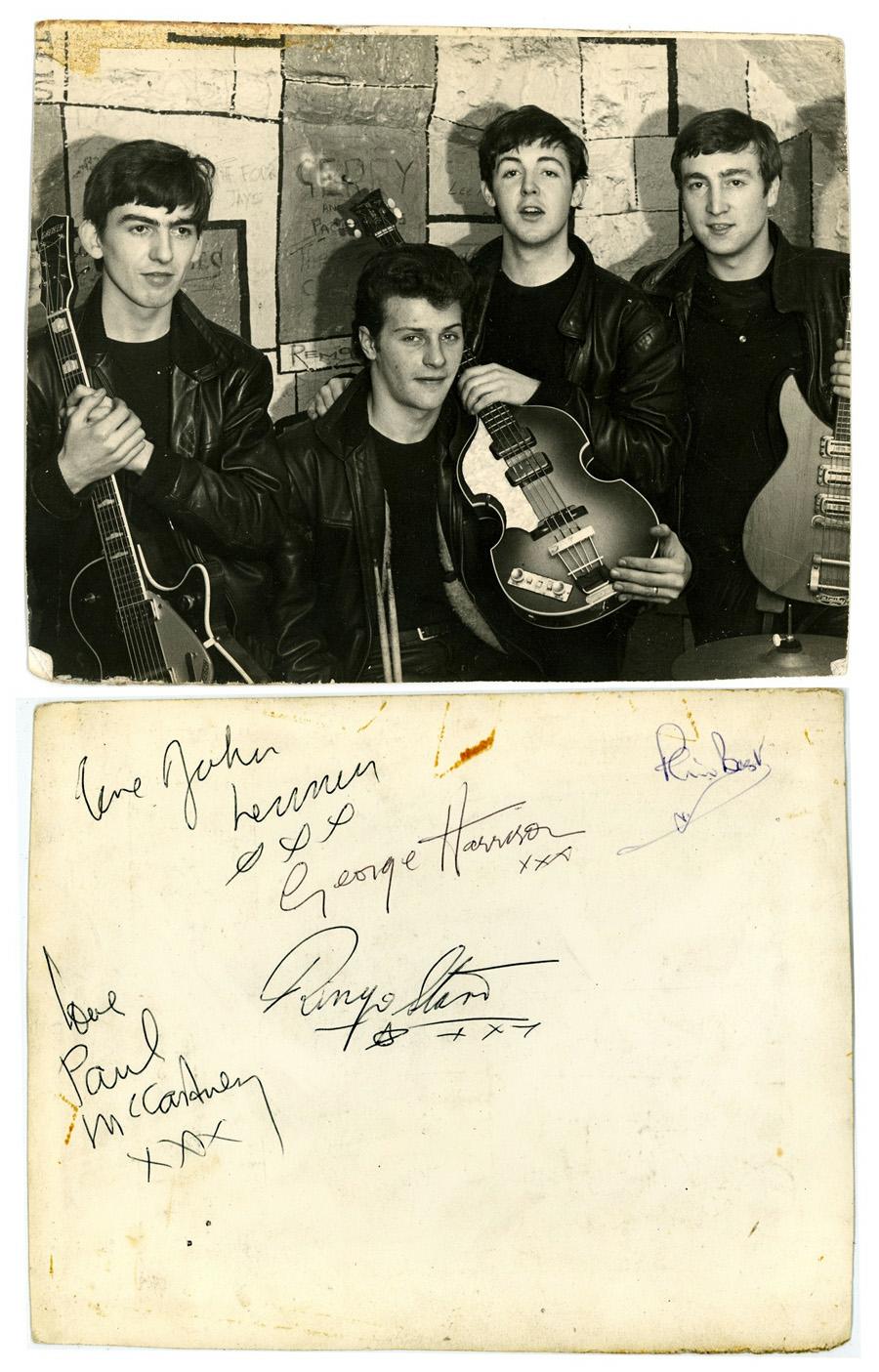 THE BEATLES 8X10 PHOTO MUSIC POP ROCK & ROLL PICTURE PETE BEST 